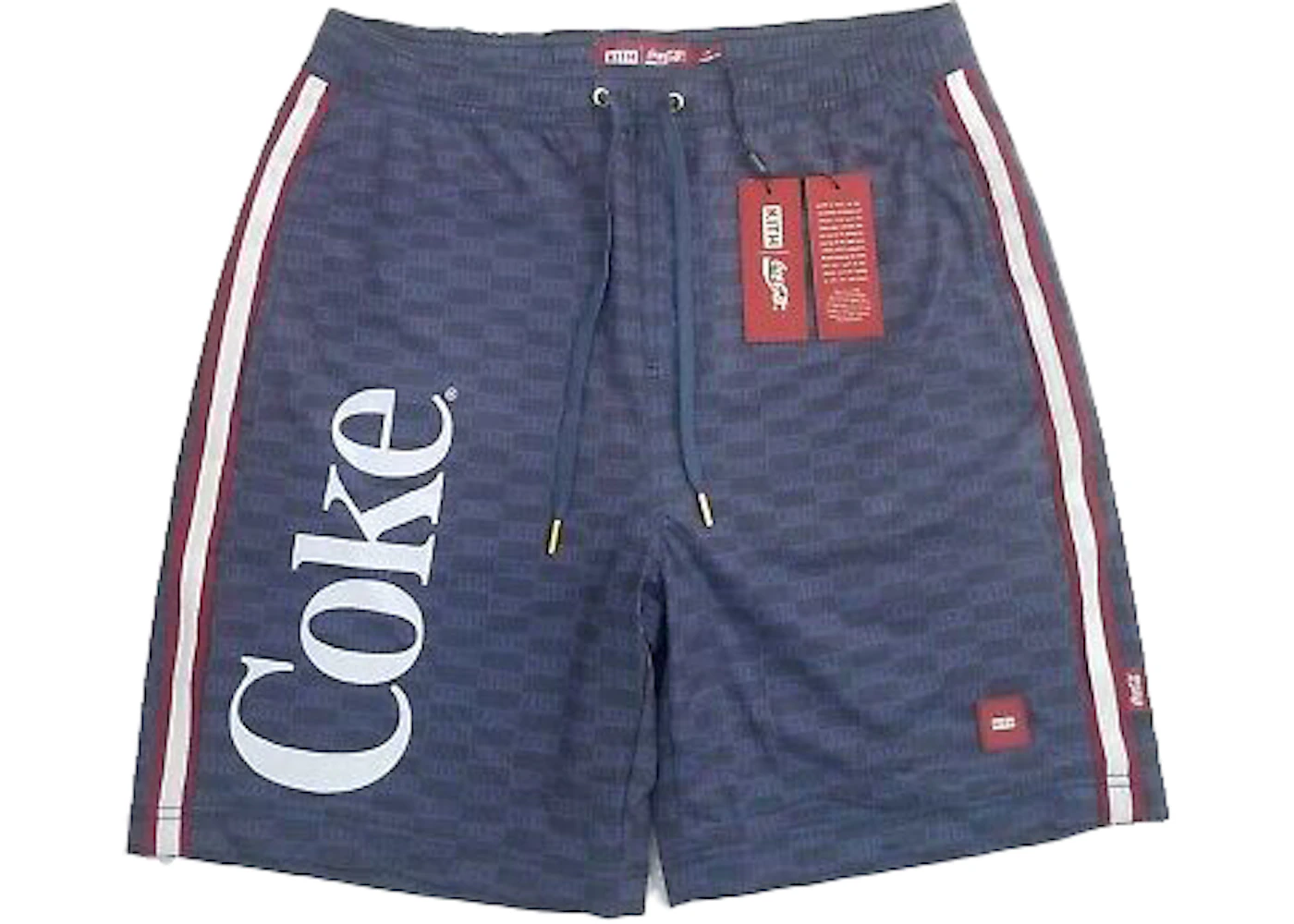 Kith coca 2025 cola swim trunks