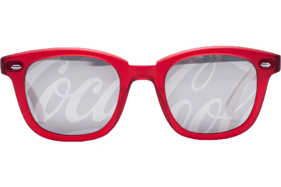 Kith x Coca Cola x Garrett Leight Kinney Sunglasses Red SS19 GB