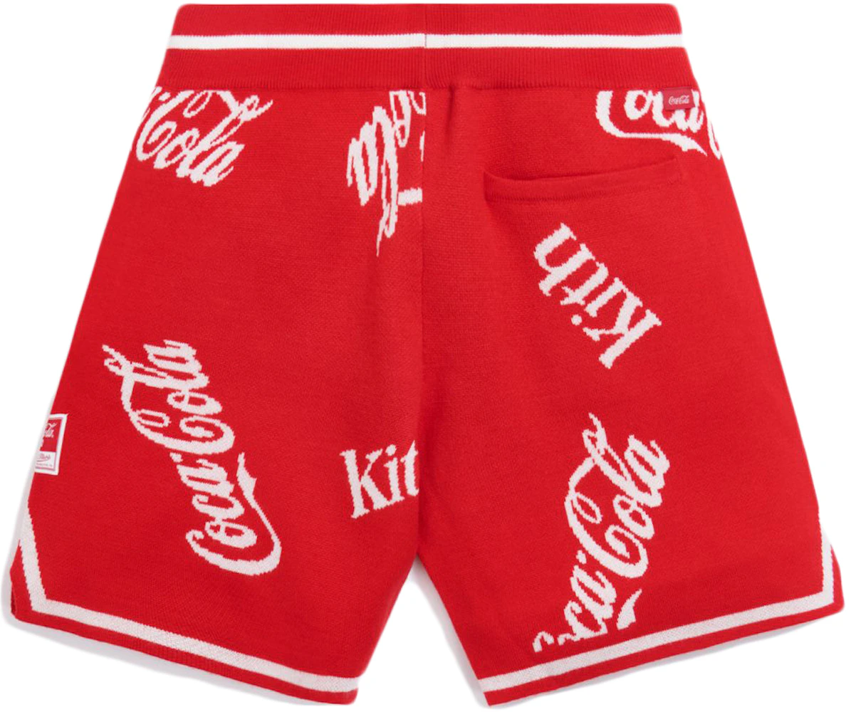Kith x Coca-Cola x Mitchell & Ness Coke Logo Short Red Men's - SS20 - US