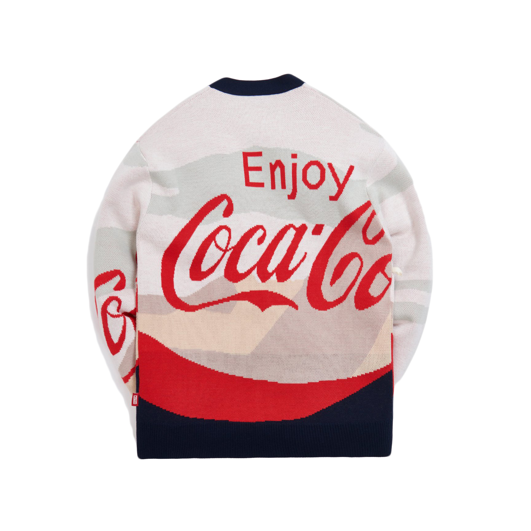 Kith x Coca-Cola x Mitchell & Ness Coke Mountains Cardigan Multi