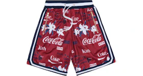 Kith x Coca-Cola x  Mitchell & Ness Hawaii Shorts Red