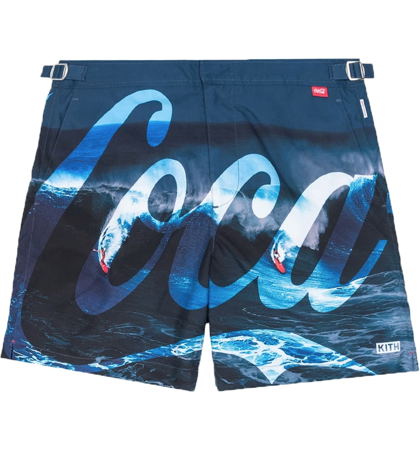 Kith x Coca-Cola x Orelebar Brown Bulldog Swim Trunk Navy