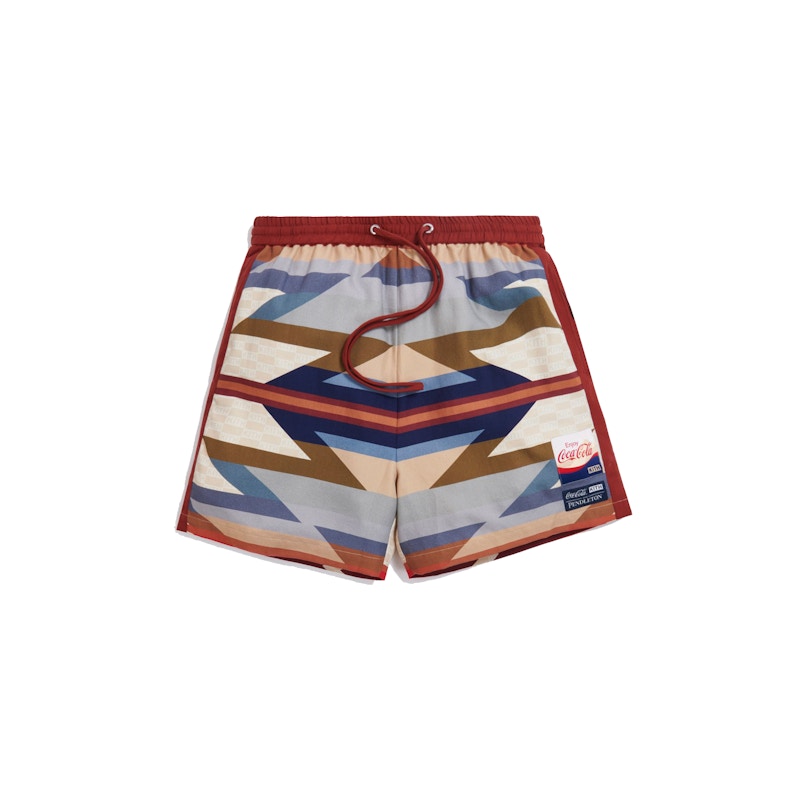 Kith x Coca-Cola x Pendleton Short Maroon/Multi Men's - SS20 - US