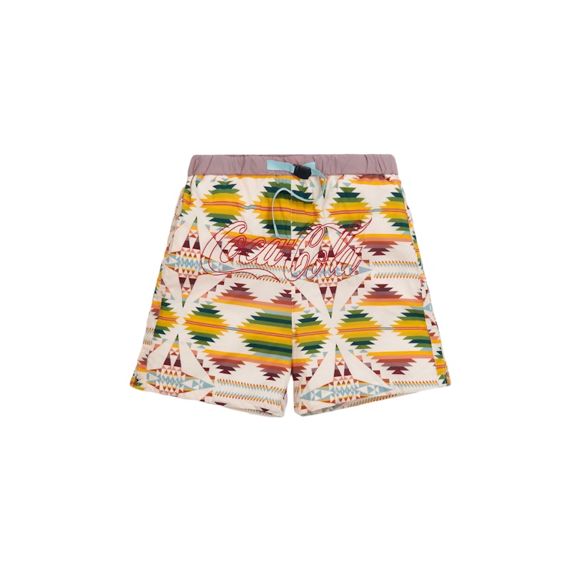 Kith x Coca-Cola x Pendleton Swim Short Beige/Multi Men's - SS20 - US