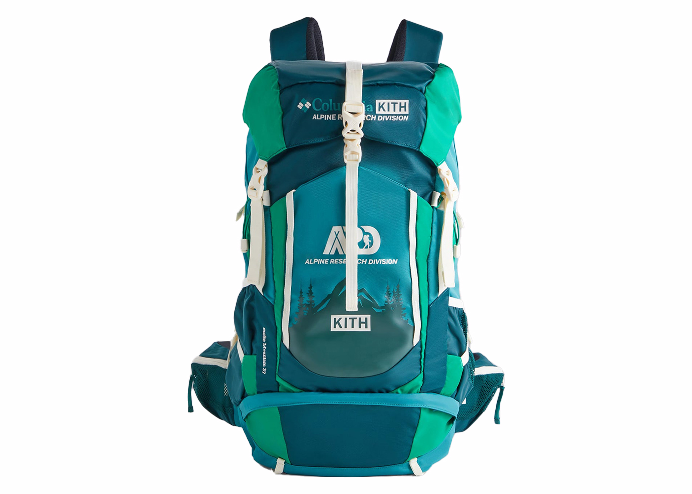 Kith x Columbia 37L Backpack Waterfall