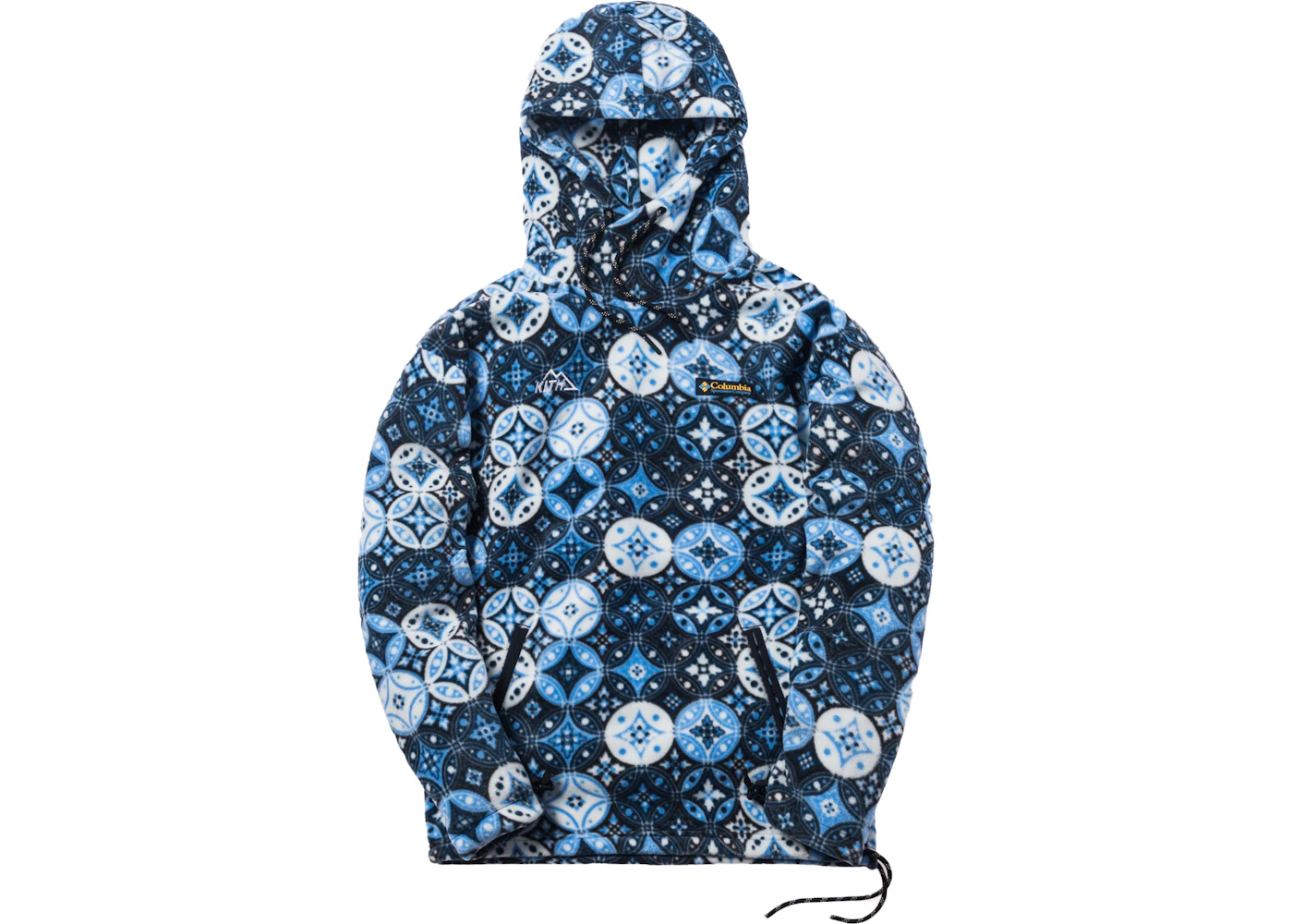 Kith x columbia fleece best sale hoodie