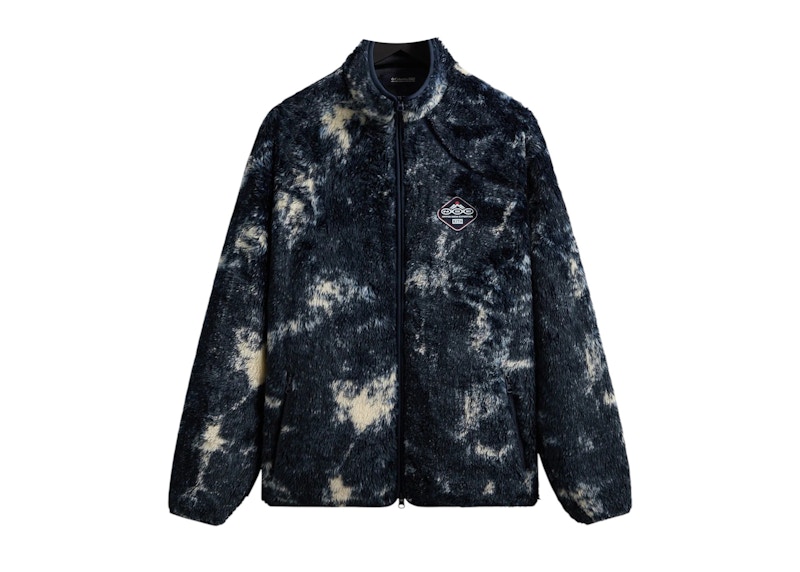 Kith x Columbia Ice Dye Sherpa Harper Jacket Nocturnal - FW25 - JP
