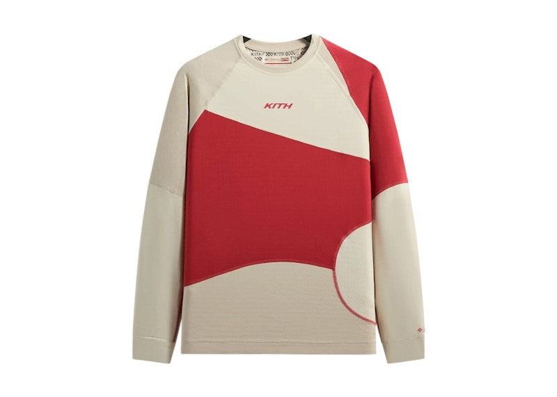 Kith x Columbia Infinity Long Sleeve Baselayer Sandrift/Verge/Veil