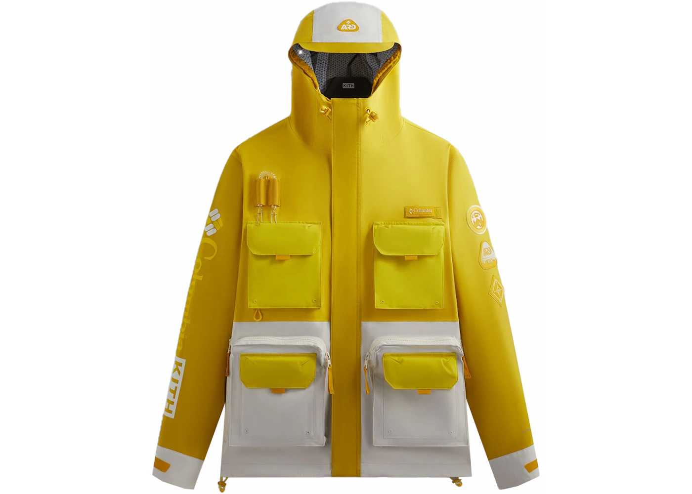 Kith x Columbia Madison Jacket Deep Yellow Men's - SS24 - US