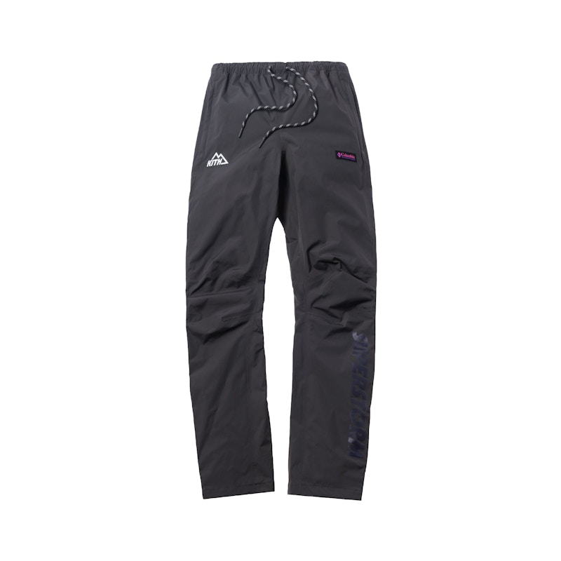 Pre-owned Kith Men's  X Columbia Oso Rain Pant In Shark In Gray