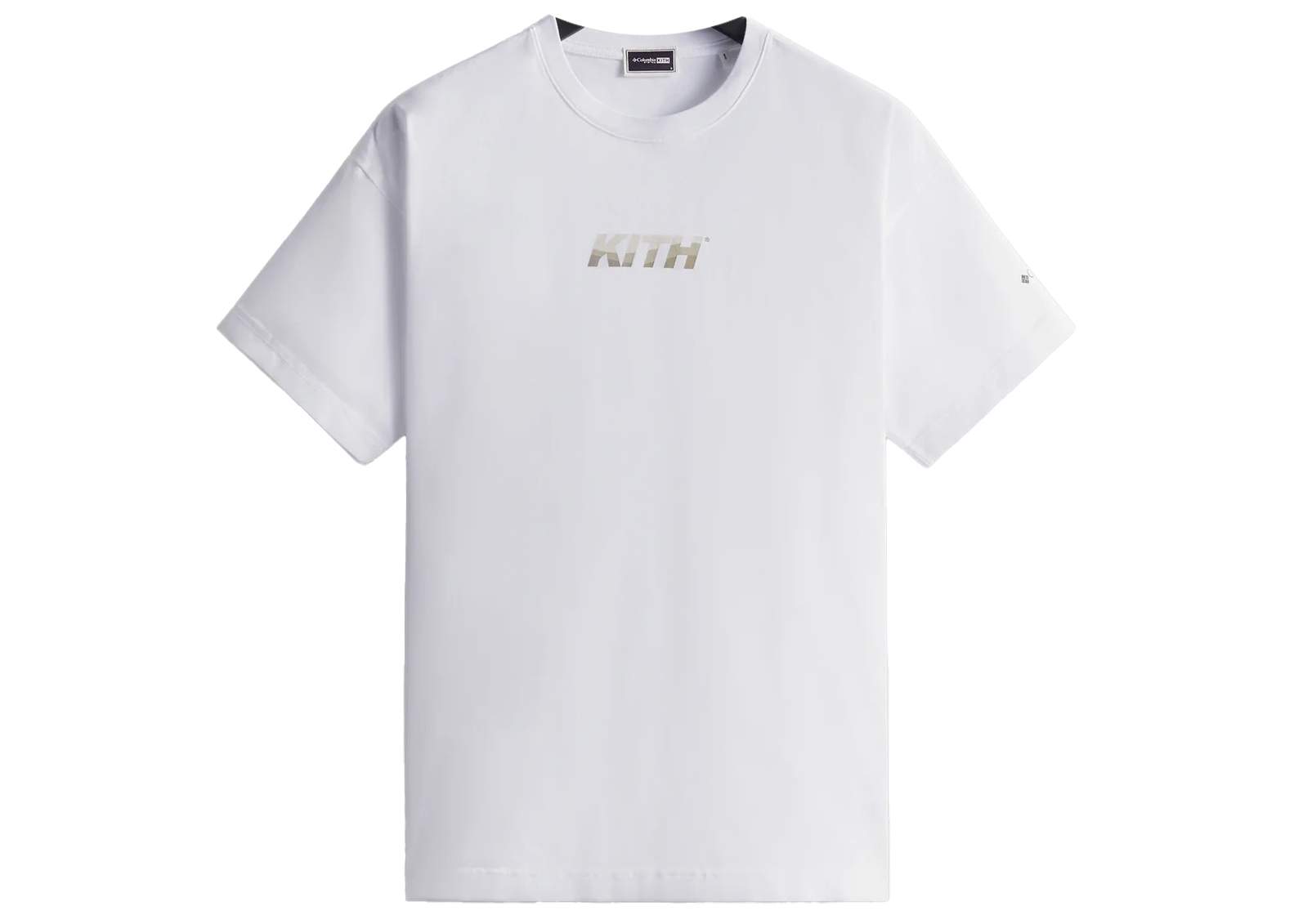 Kith x Columbia PFG Elemental Tee White Men's - SS23 - US