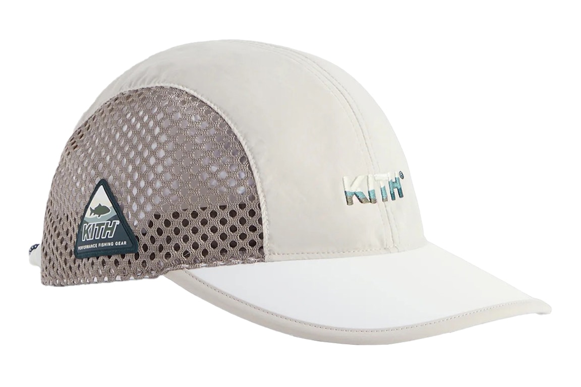 Pre-owned Kith X Columbia Pfg Shredder Hat Fossil