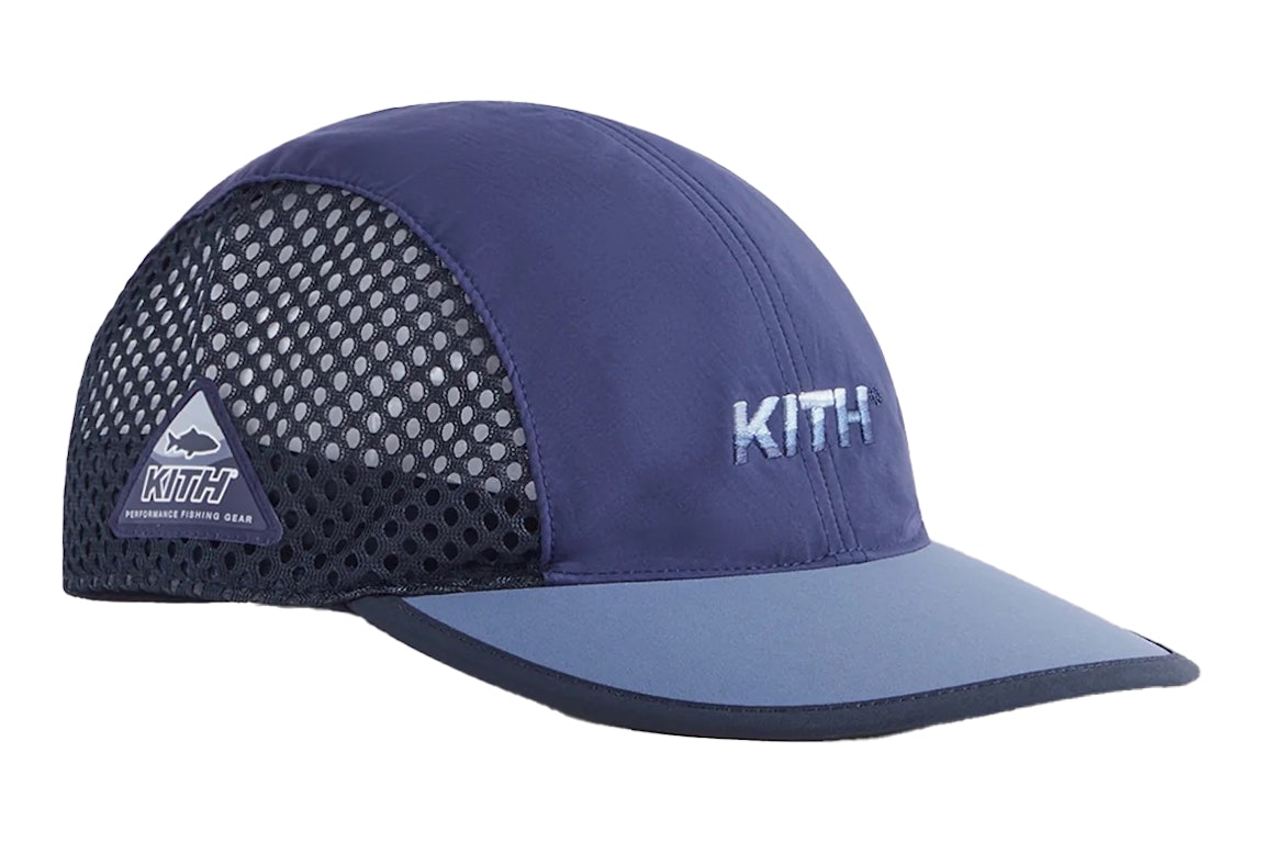 Pre-owned Kith X Columbia Pfg Shredder Hat Peacoat
