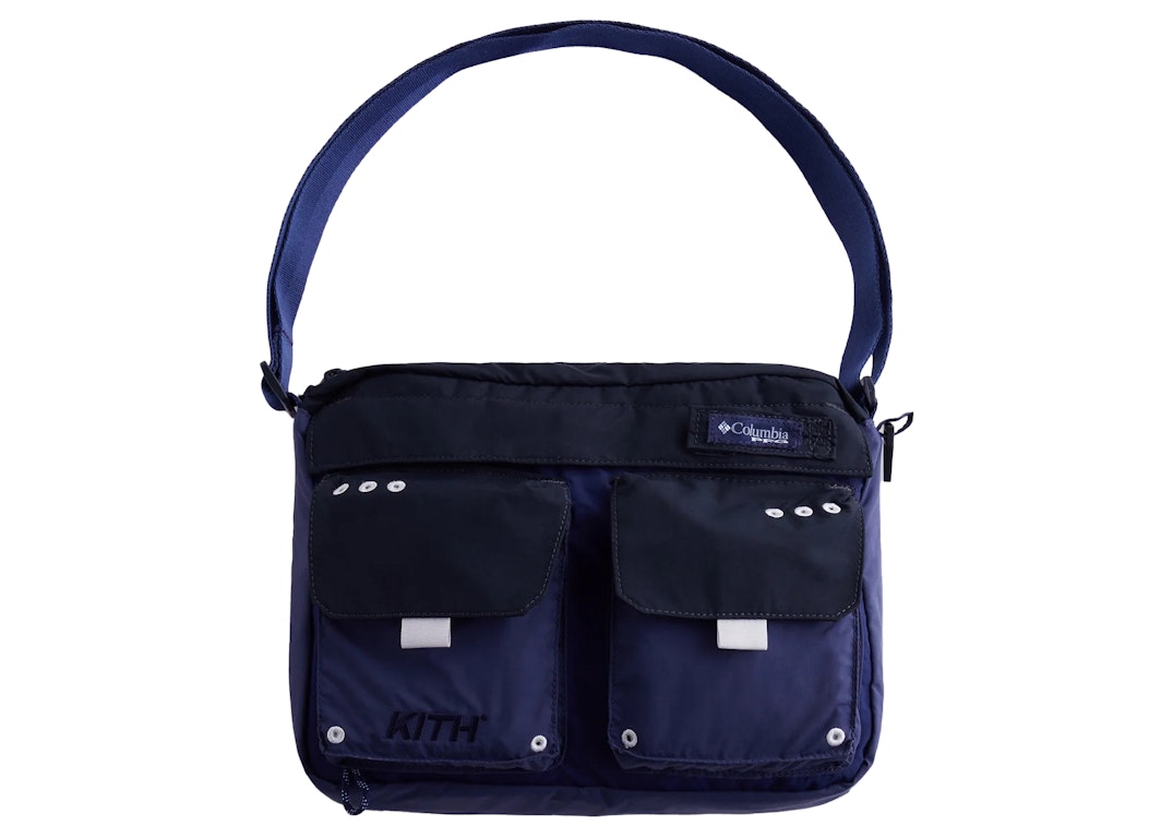 Pre-owned Kith X Columbia Pfg Transit Bag Extreme Midnight