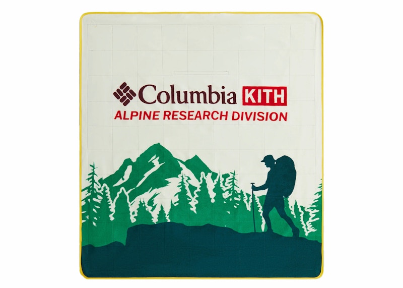 Pre-owned Kith X Columbia Packable Throw Blanket