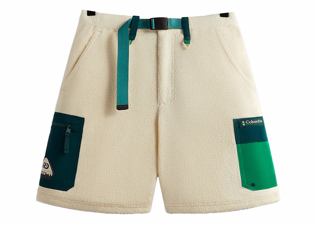 Pre-owned Kith X Columbia Sherpa Short Bamboo Forest