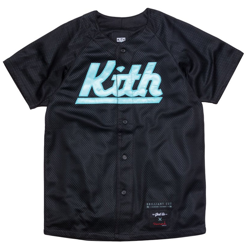 Kith x Diamond Raleigh Jersey Black