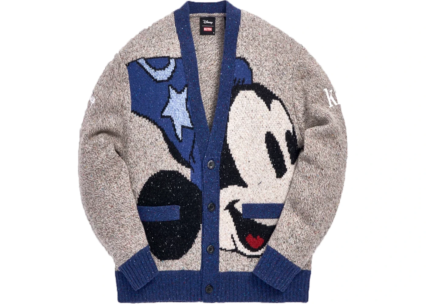 KITH × Disney ネイビー カーディガン L KITH × Disney ネイビー カーディガン L