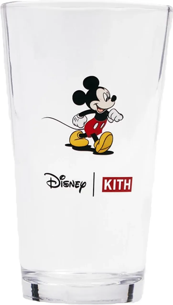Kith x Disney Mickey AOP Patch Hoodie Black