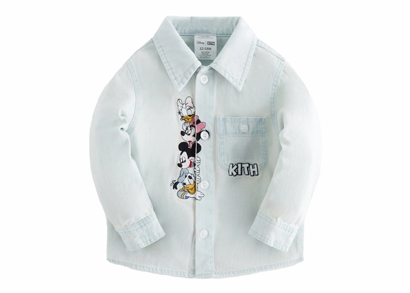 KITH denim apollo shirt シャツビンテージインディゴ