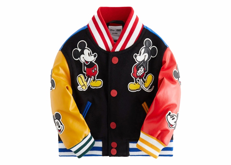 Mickey mouse varsity 2025 jacket baby