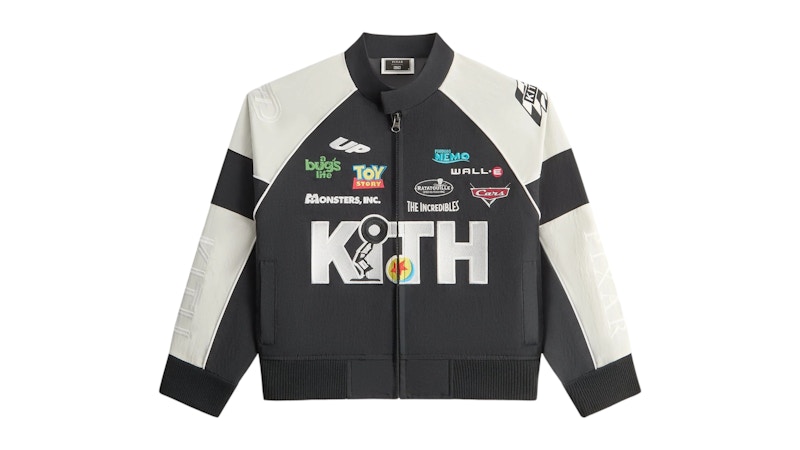 Kith x Disney Kids Pixar Racing Jacket Black - FW25 - JP