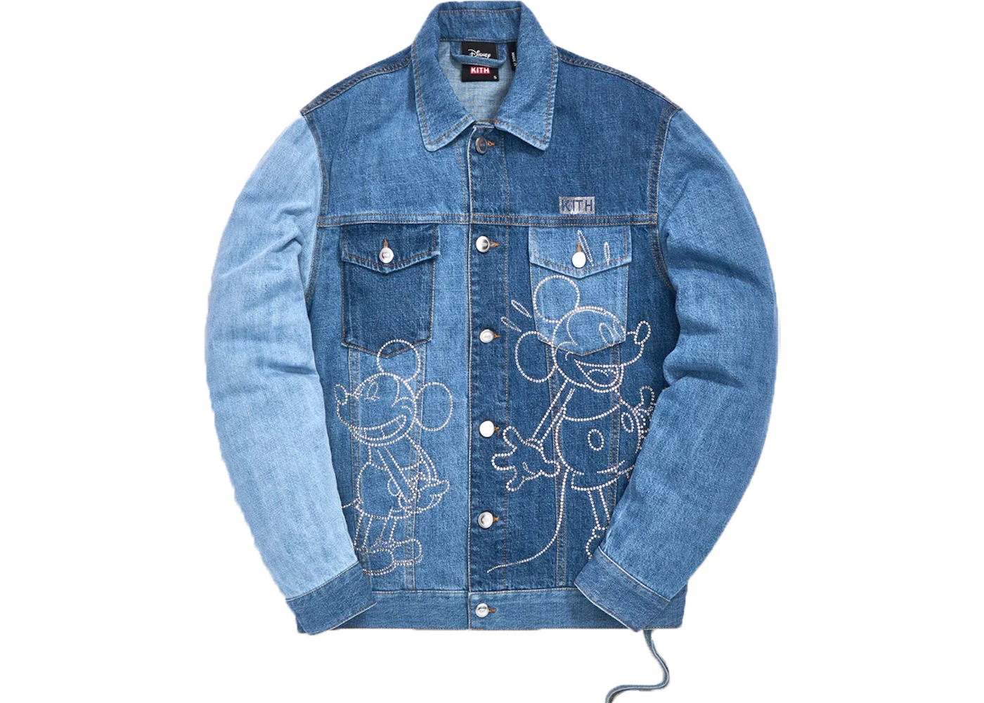 Kith x Disney Laight Denim Jacket Indigo Men s FW19 US