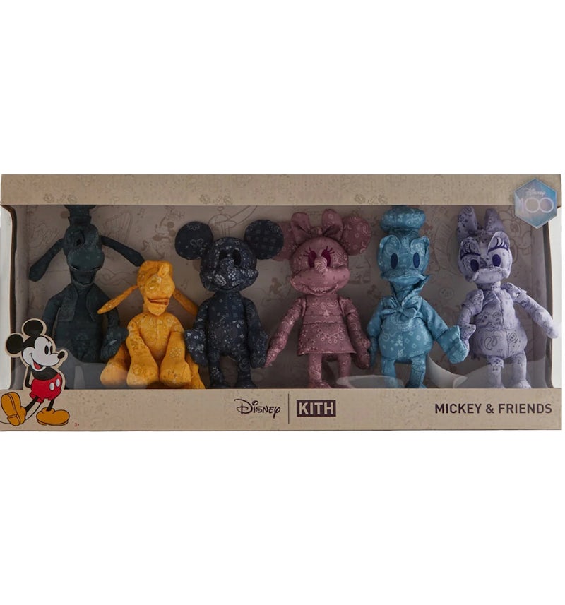 Kith x Disney Mickey Friends Plush Set (6 Pack) Multi FW23 US