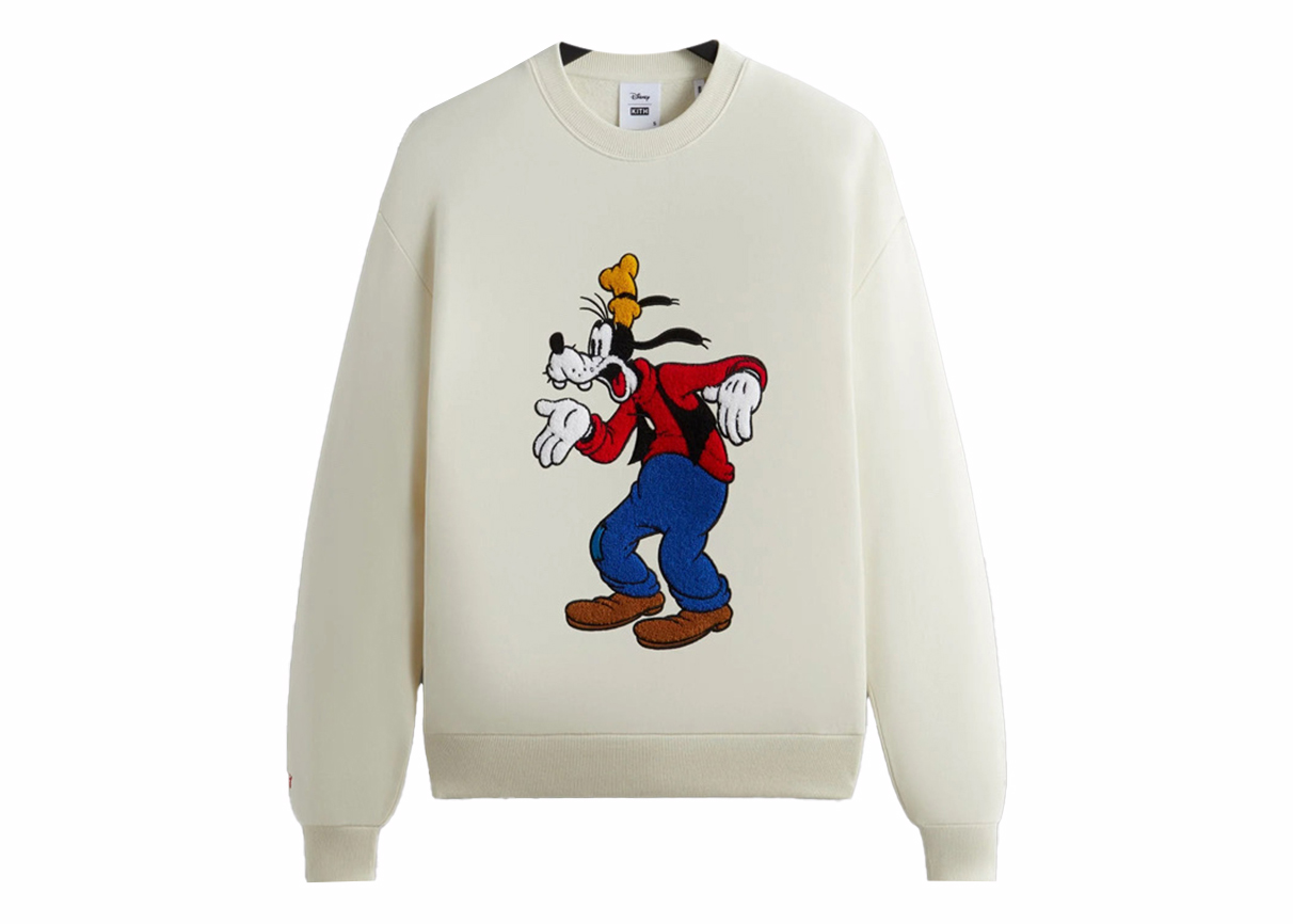 Kith x Disney Mickey & Friends Astonished Goofy Vintage Crewneck 
