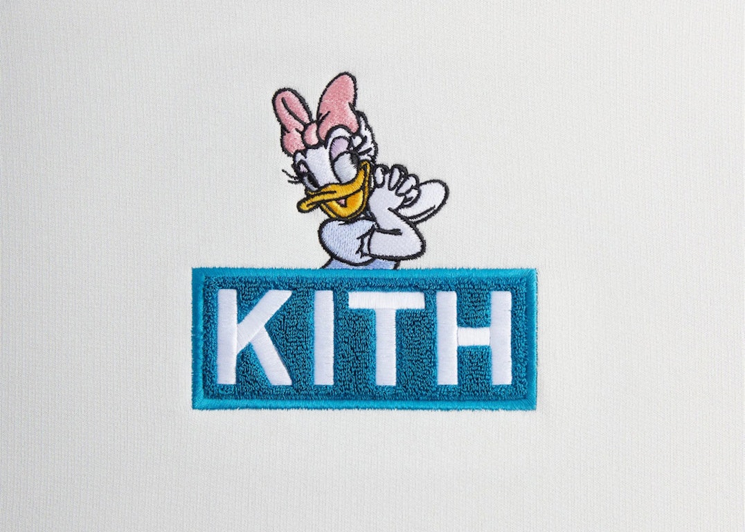 Pre-owned Kith X Disney Mickey & Friends Daisy Duck Classic Logo Hoodie Atlas