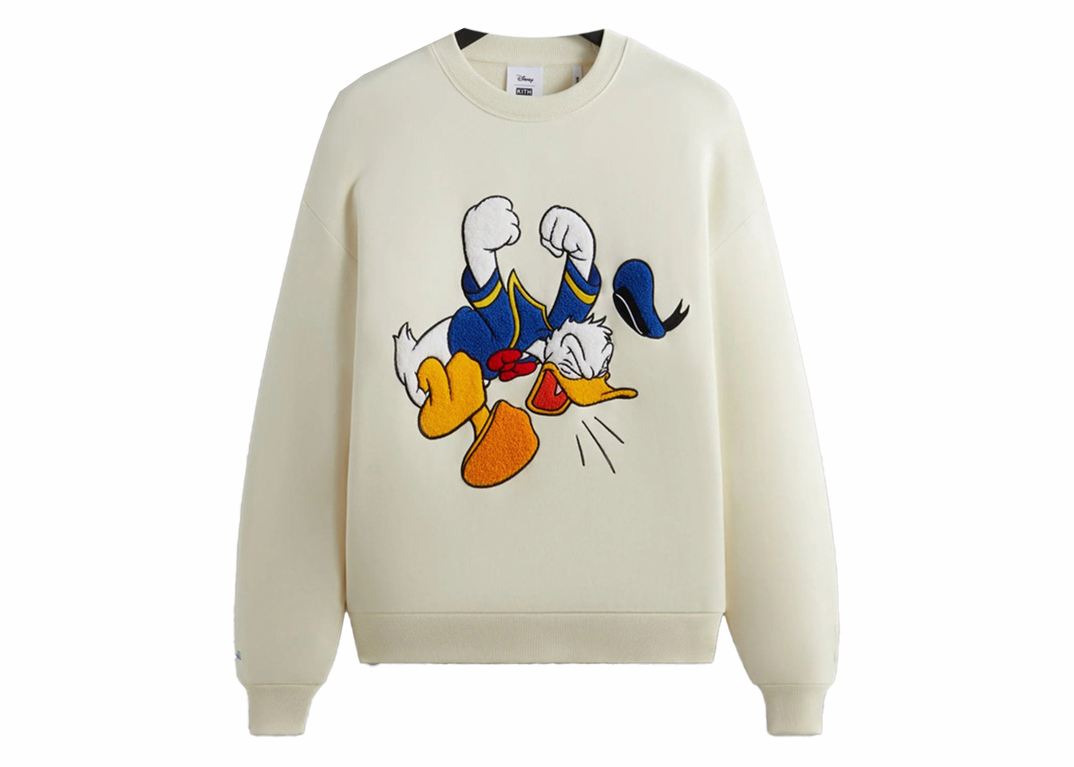 Kith x Disney Mickey & Friends Donald Duck Vintage Crewneck 