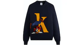 Kith x Disney Mickey & Friends Goofy K Crewneck Sweater Nocturnal