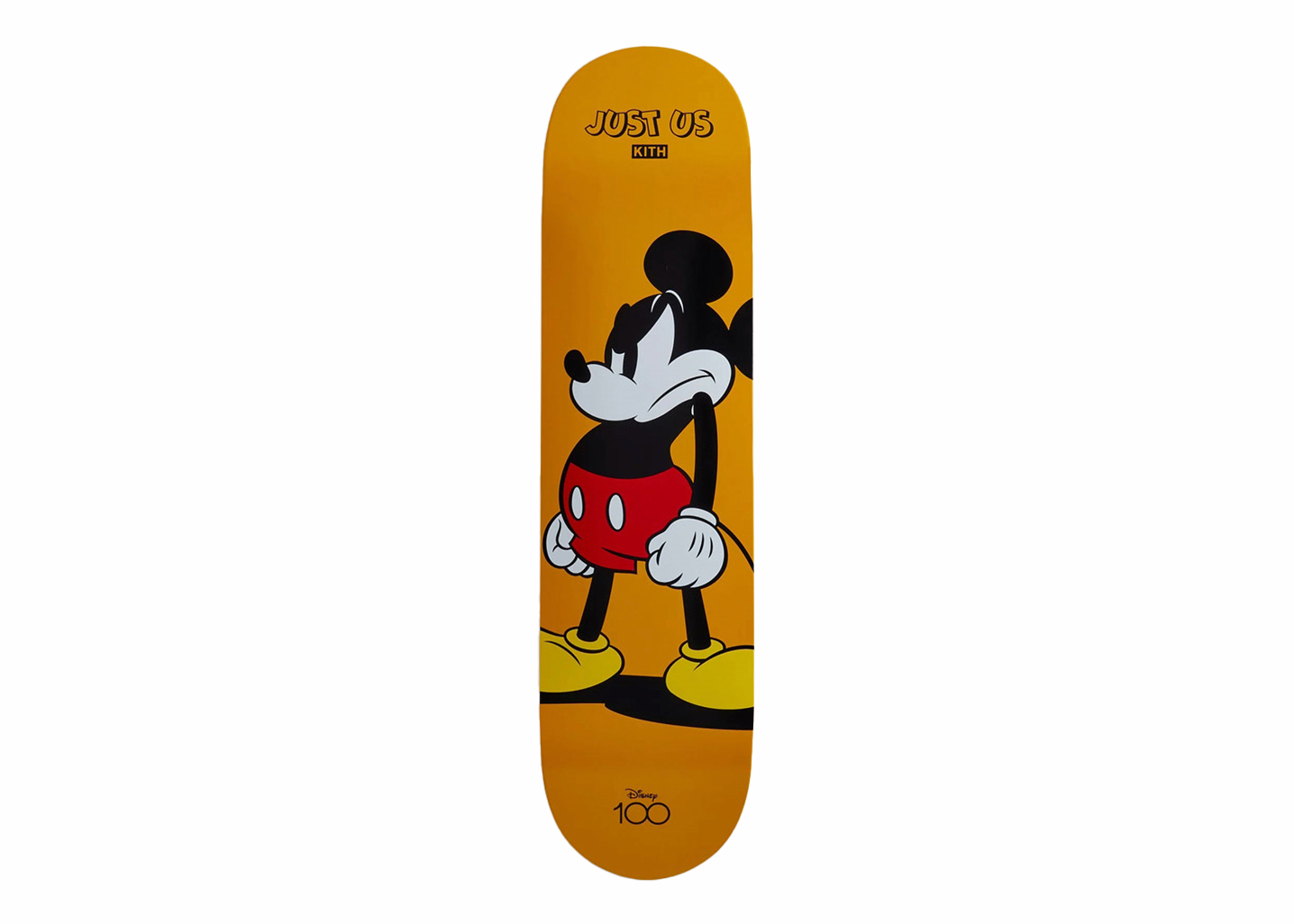 Kith x Disney Mickey & Friends Mad Mickey Skate Deck Beam