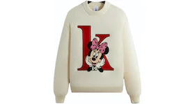 Kith x Disney Mickey & Friends Minnie K Crewneck Sweater Sandrift