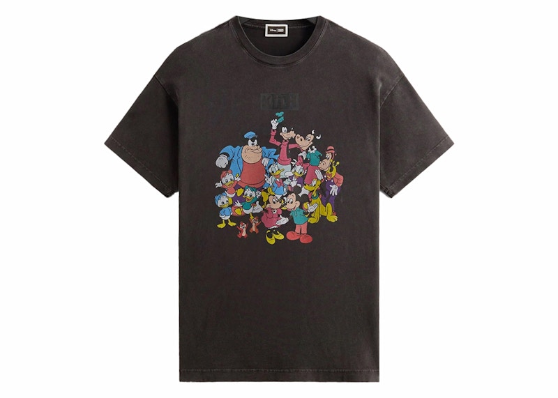 Kith for Mickey \u0026 Friends Vintage Teeカラーヴィンテージブラック