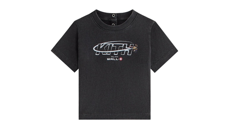 Kith x Disney Pixar Baby Wall-E Orbit Vintage Tee Black - FW25 - US