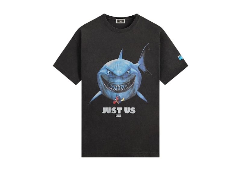 Kith x Disney Pixar Finding Nemo Poster Vintage Tee Black メンズ