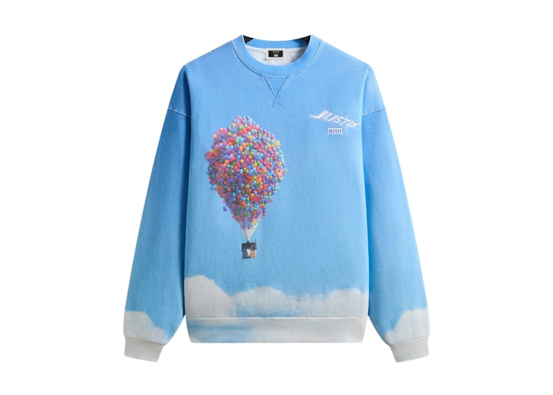 Kith x Disney Pixar Up Nelson Crewneck Orbit Men's - FW25 - US