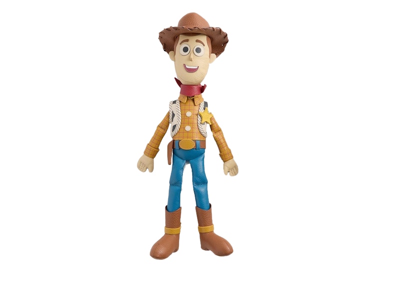 Kith x Disney Pixar Woody Leather Plush Plush Toy Multicolor - JP