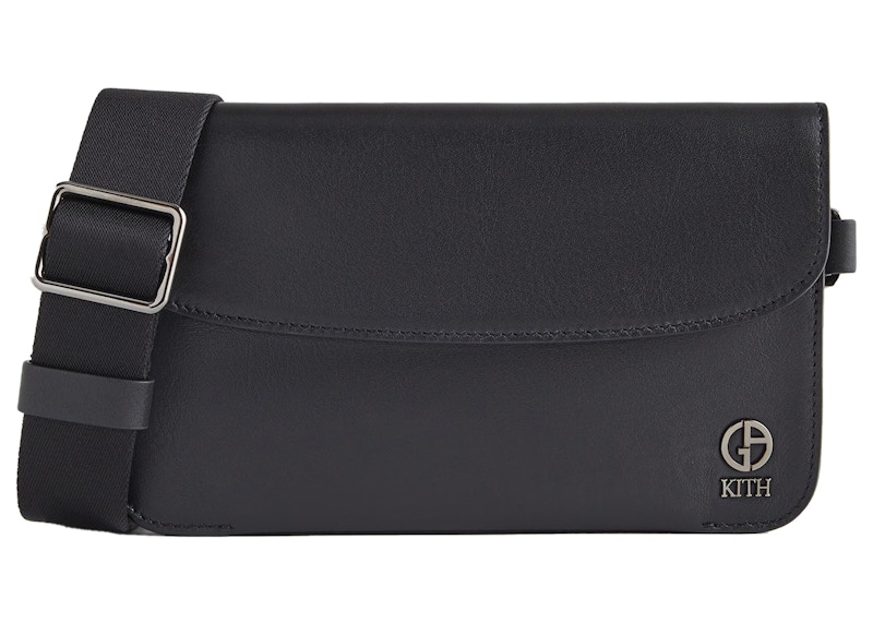 Armani leather pouch discount