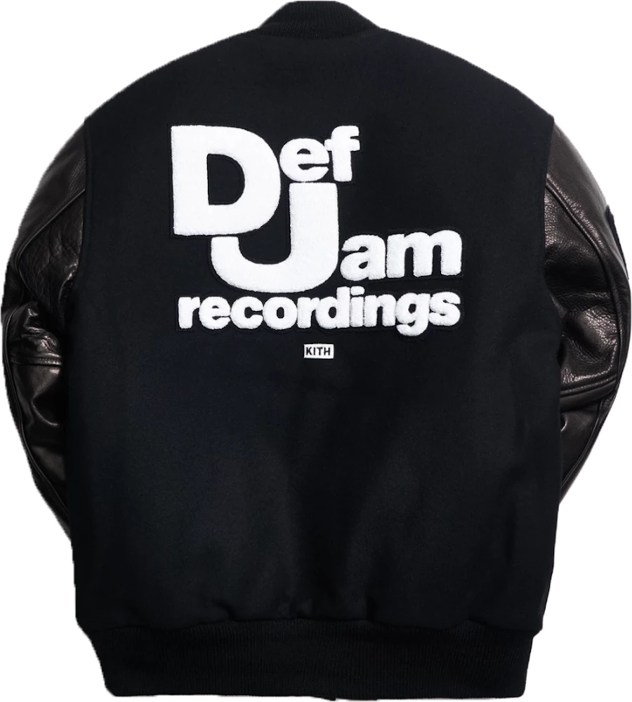 Kith x Golden Bear x Def Jam Varsity Jacket Black メンズ - FW19 - JP