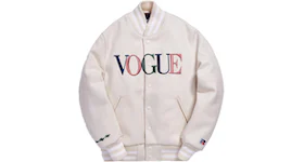 Kith x Golden Bear x Vogue Varsity Miami Jacket Natural