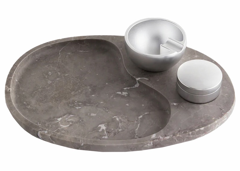 Pre-owned Kith Men's X Houseplant Marble Rolling Set Tray
