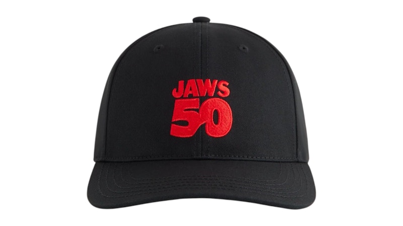 Pre-owned Kith Men's  X Jaws 50 Aaron Classic Cap In Black