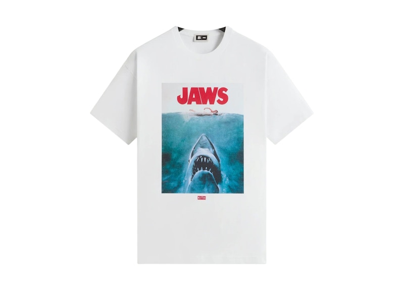 トップス Kith for JAWS Main Poster Vintage Tee Kith x JAWS Main Poster Vintage Tee Bright White Men's