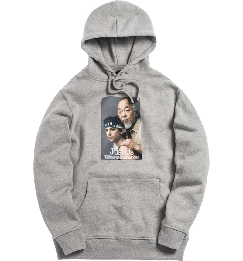 Kith x Karate Kid Hoodie Heather Grey Men s FW18 US