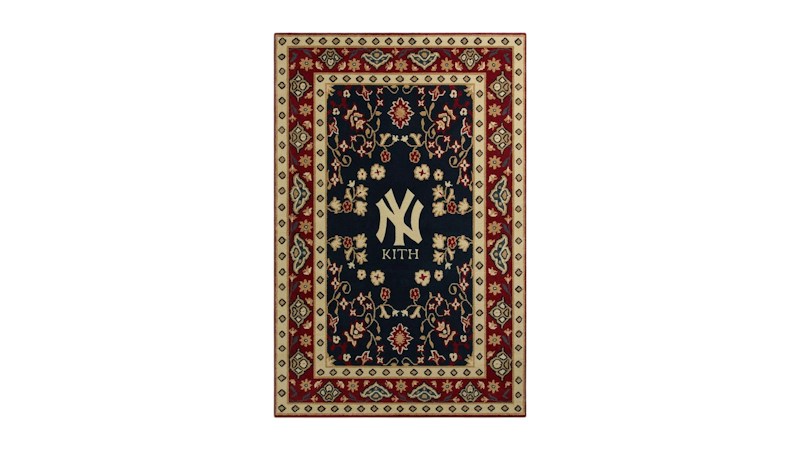 Kith x Kasra Rugs x New York Yankees 4' x 6' Rug Multi