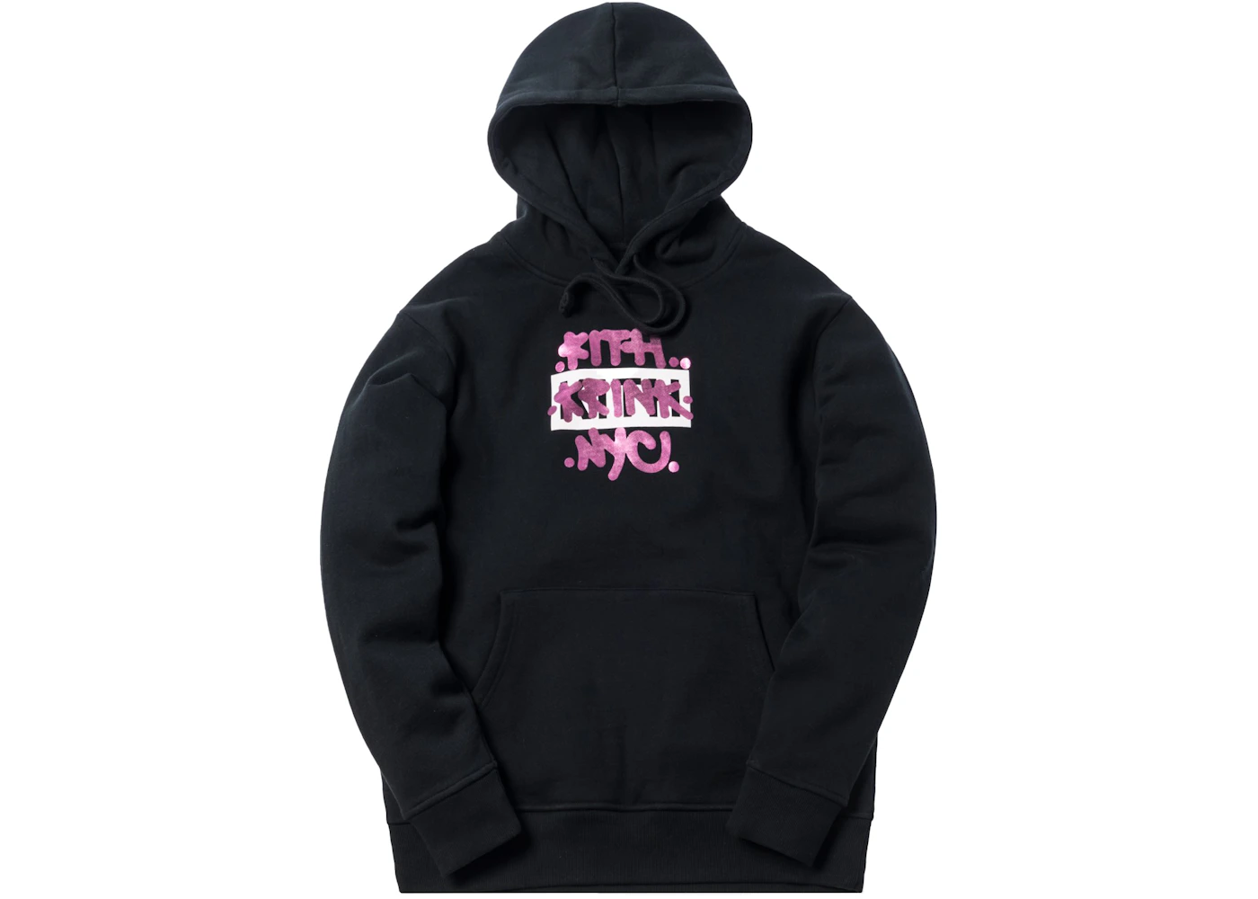 Kith x Krink Hoodie Black Men's - FW18 - US