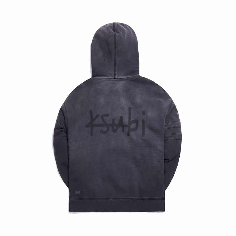 Kith x Ksubi Jonez Hoodie Washed Black Men's - SS20 - US