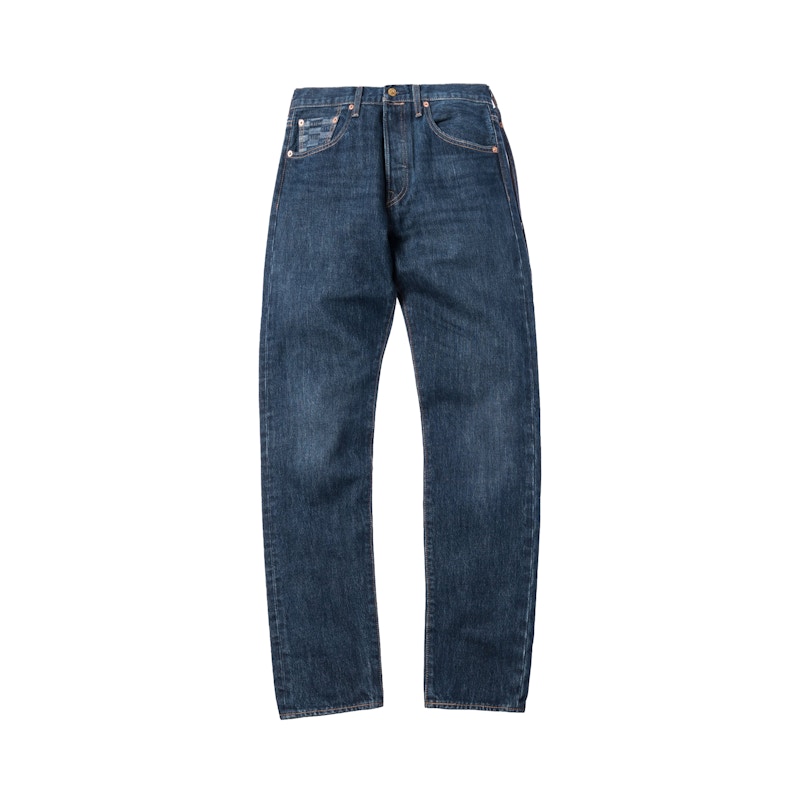 Kith x Levi's Monogram 501 Denim Dark Blue メンズ - FW18 - JP